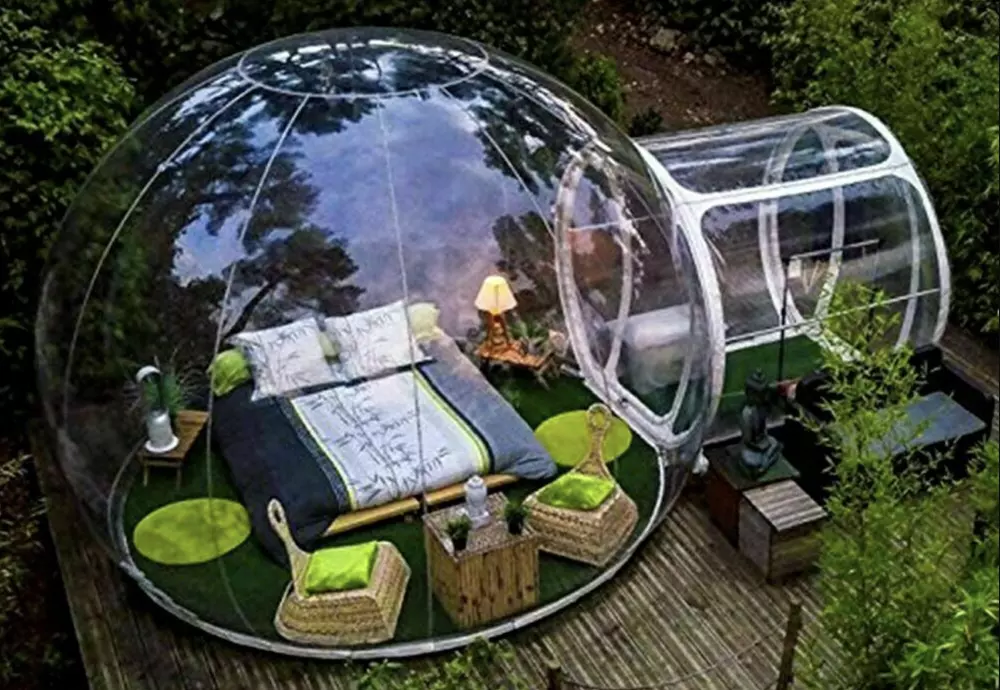 tunnel bubble ball tent